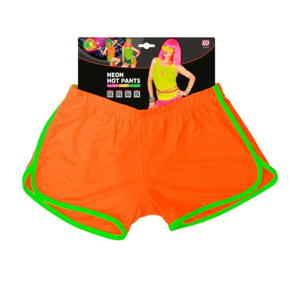 Neon Orange Hot Pants