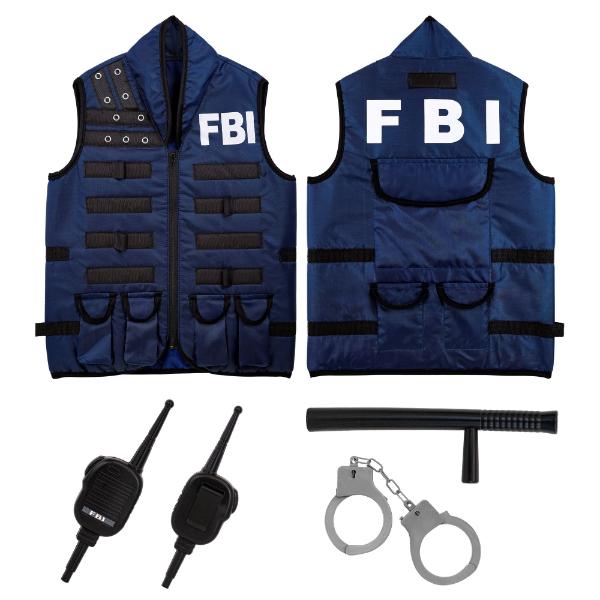FBI Tactical Vest & Accessory Set