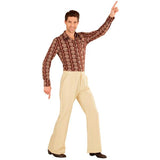 Load image into Gallery viewer, The 70s Groovy Style Beige Pants - Large - X Large

