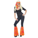 Load image into Gallery viewer, The 70s Groovy Style Orange Bubbles Headband &amp; Leg Warmers
