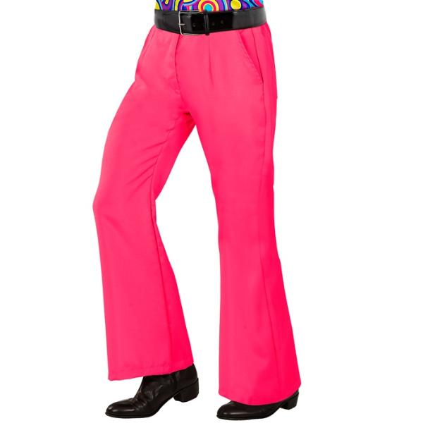 The 70s Groovy Style Hot Pink Pants - XX Large | The Base Warehouse