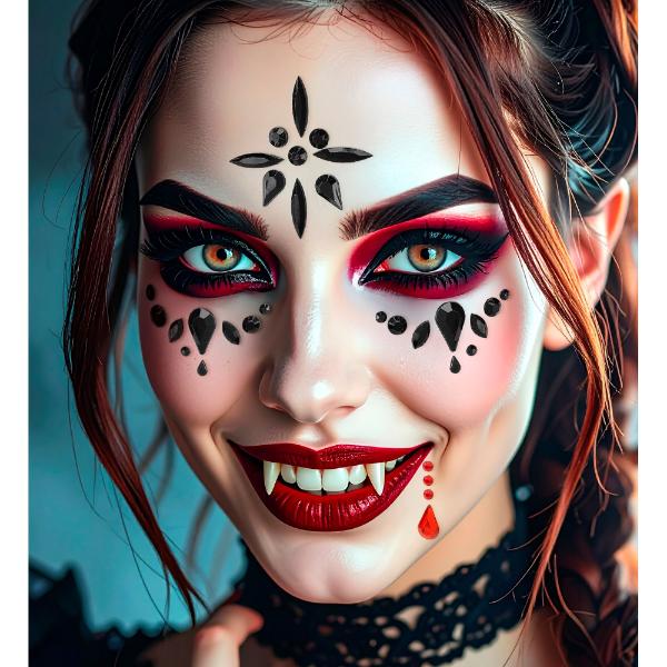 Vampiress Face Jewels