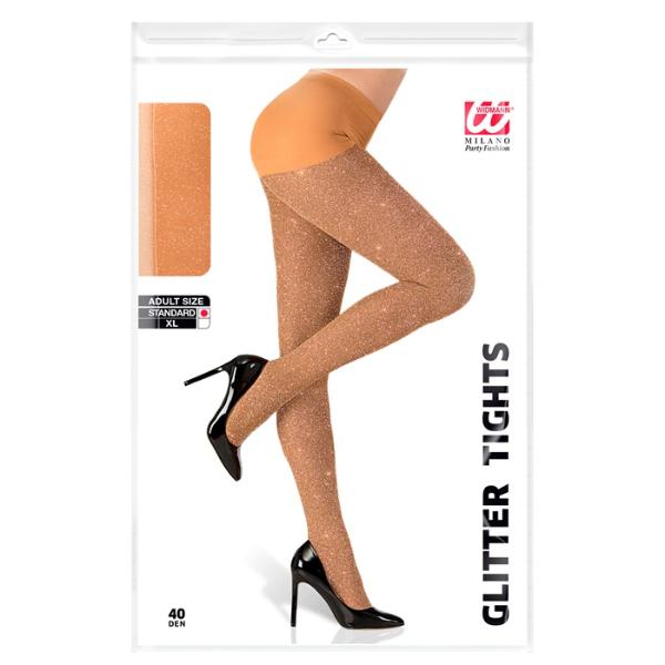 Shimering Gold 40 Denier Pantyhouse - X Large
