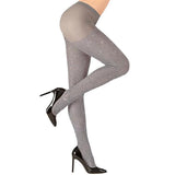 Load image into Gallery viewer, Shimering Silver 40 Denier Pantyhouse - X Large
