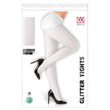 Load image into Gallery viewer, Shimering White 40 Denier Pantyhouse - X Large
