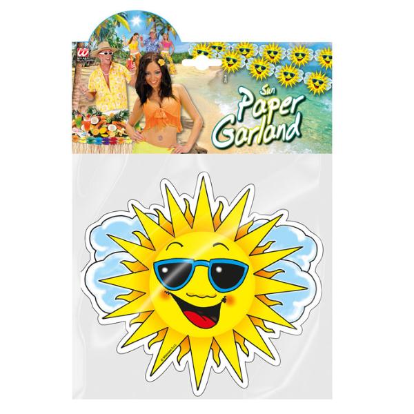 Sun Paper Garland - 300cm