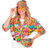 Load image into Gallery viewer, The 80s Fashion Funky Pink Shirt
