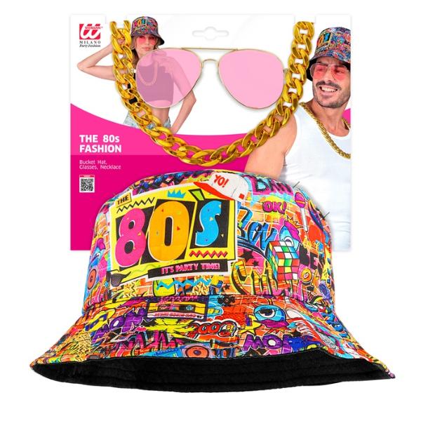 The 80s Funky Graffiti Fashion Set