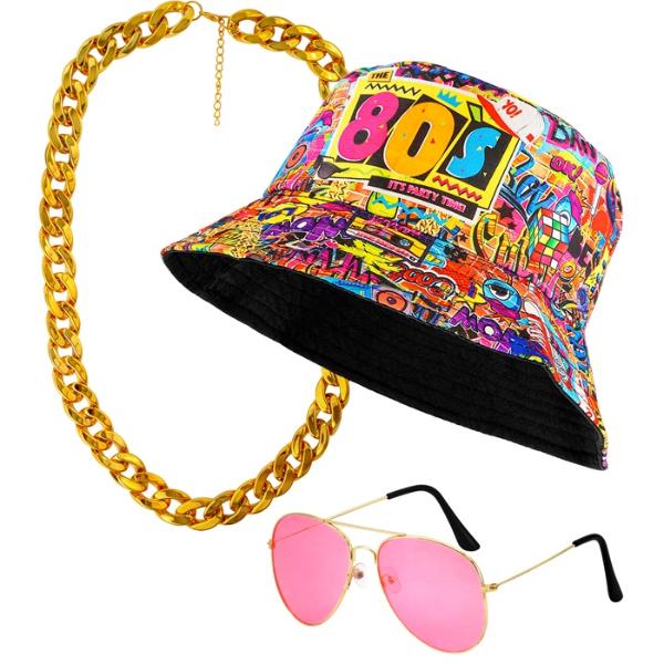 The 80s Funky Graffiti Fashion Set