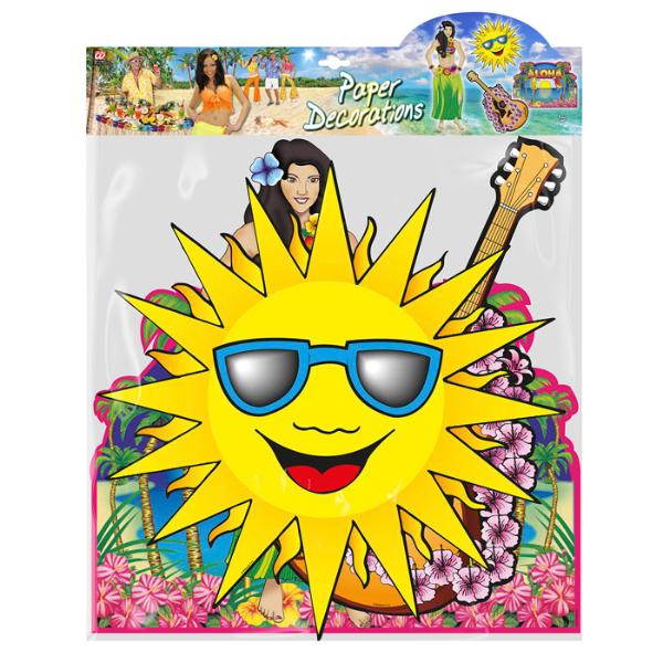 4 Pack Hawaiian Decorations - 50cm