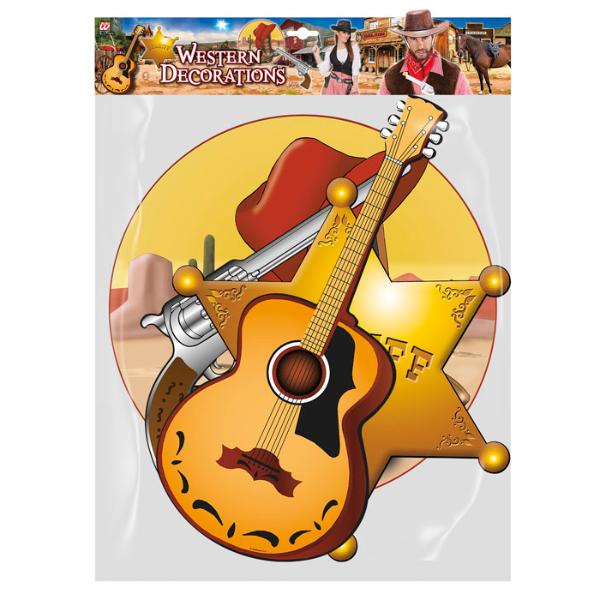 4 Pack Western Decorations - 40cm
