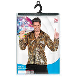 Load image into Gallery viewer, The 70s Disco Style Golden Waves Shirt - Medium - Large
