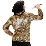 Load image into Gallery viewer, The 70s Disco Style Golden Waves Shirt - Medium - Large
