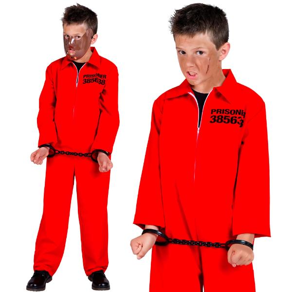 Kids Inmate Overalls