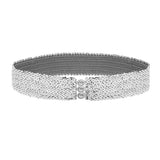 Load image into Gallery viewer, Silver Sequin Belt
