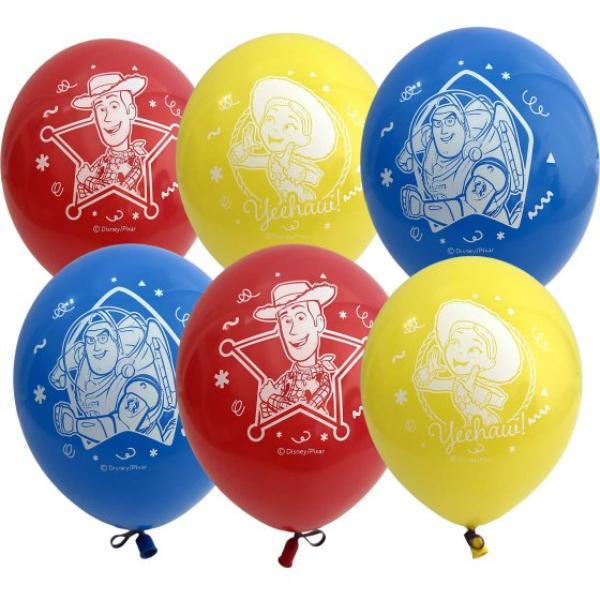 6 Pack Toy Story Latex Balloons - 30cm