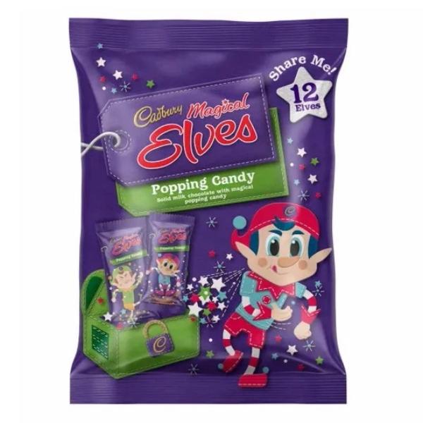 12 Pack Cadbury Magical Elves Popping Candy Sharepack