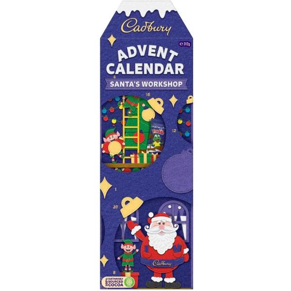 3D Cadbury Christmas Advent Calendar - 312g