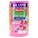 Load image into Gallery viewer, 60 Pack Multix Kitchen Rose Tidy Bag - 34L
