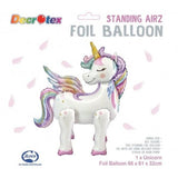 Load image into Gallery viewer, Unicorn Shape Standing Air Foil Balloon - 66cm x 61cm x 32cm
