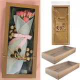 Load image into Gallery viewer, 2 Pack Large Eco Kraft Grazing Box With Lid - 56cm x 25.5cm x 8cm
