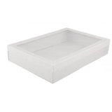Load image into Gallery viewer, 2 Pack Extra Large White Grazing Box With Lid - 45cm x 31cm x 8cm
