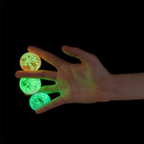 Load image into Gallery viewer, 3 Pack Smooshos Super Squeeze Glow In The Dark Mini Balls
