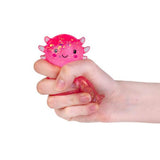 Load image into Gallery viewer, Axolotl Glitter Squishy Toy
