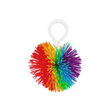Load image into Gallery viewer, Rainbow Pom Pom Keychain
