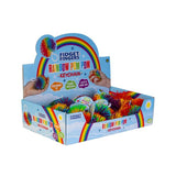 Load image into Gallery viewer, Rainbow Pom Pom Keychain
