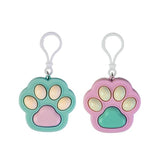 Load image into Gallery viewer, Cat Paw Click Fidget Keychain
