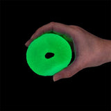 Load image into Gallery viewer, Smooshos Super Squeeze Glow In The Dark Doughnut
