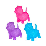Load image into Gallery viewer, Smooshos Super Squeeze Glow In The Dark White Terrier

