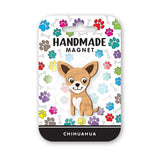 Load image into Gallery viewer, I Love My Chihuahua - Handmade Magnet
