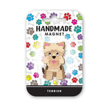 Load image into Gallery viewer, I Love My Terrier - Handmade Magnet

