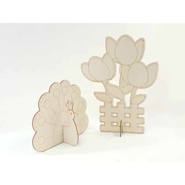 Craft Wooden Flower