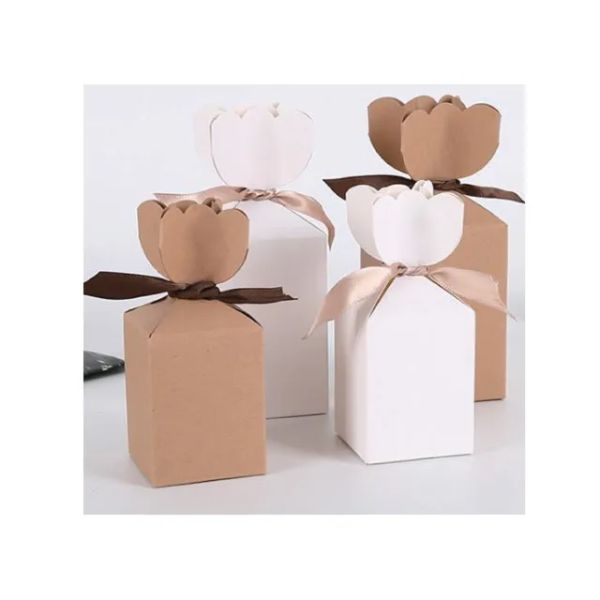 3 Pack Small Rect Gift Box With Ribbon - 5cm x 5cm x 6.5cm