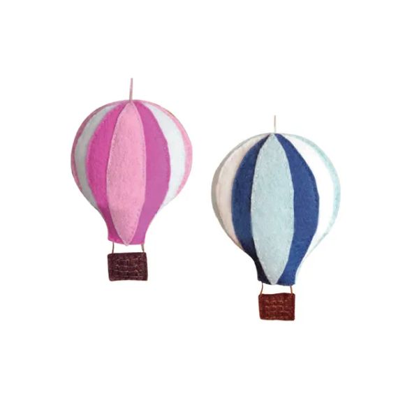 DIY Felt Hot Air Balloon - 10cm