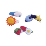 Load image into Gallery viewer, 2 Pack DIY Felt Hair Clips - 3.7cm x 1.3cm
