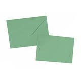 Load image into Gallery viewer, 6 Pack Green Cards &amp; Envelopes - 16.3cm
