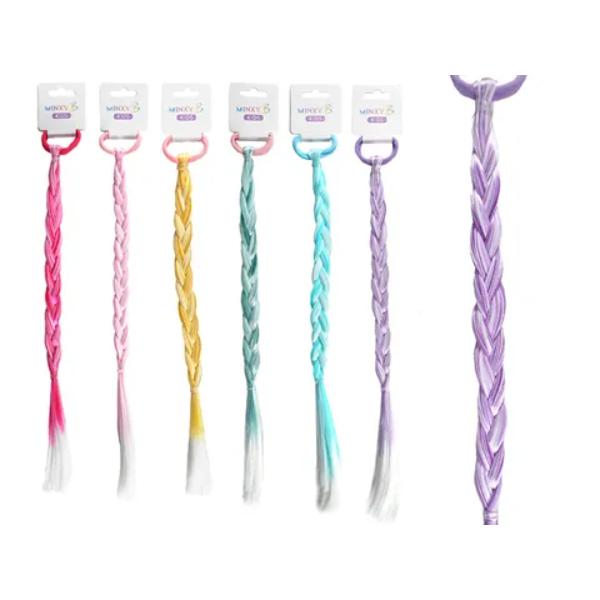Hair Tie Extension Braid - Assorted