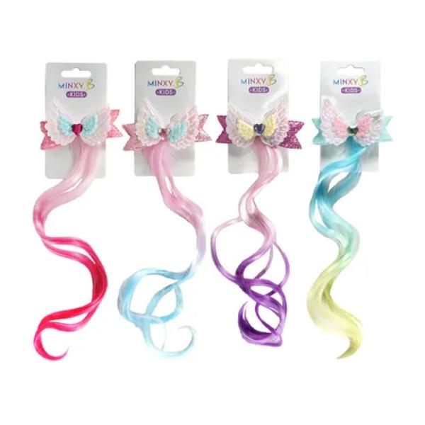 Angel Wing Clip Hair Extension - Assorted