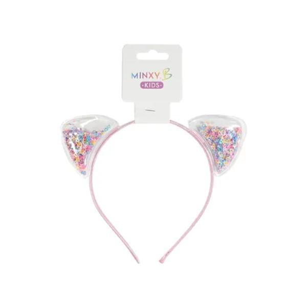 Kids Cat Ear Headband With Sequins