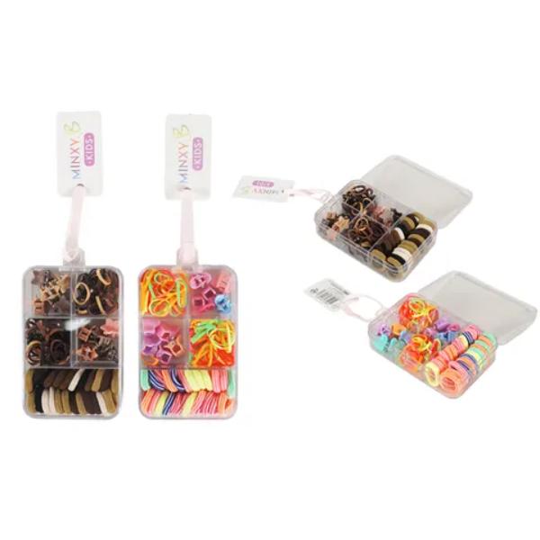 80+ Kids Mixed Hair Ties Set