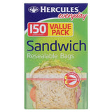 Load image into Gallery viewer, 150 Pack Kitchen Consumables Sandwich Bags - 16.5cm x 15.5cm
