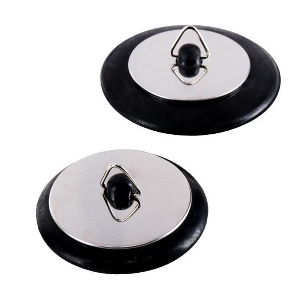 2 Pack Sink & Bath Plugs - 4cm x 5cm