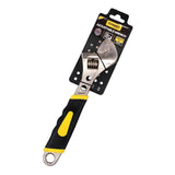 Load image into Gallery viewer, Adjustable Black &amp; Yellow Soft Grip Handle Wrench - 25cm
