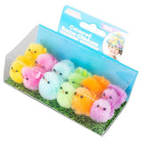 Load image into Gallery viewer, 12 Pack Small Coloured Easter Chicken - 3cm
