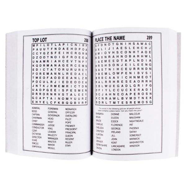 496 Pages Word Search Book - A5