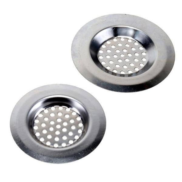 2 Pack Plumbing & Kitchen Accessories Sink Strainer - 6.6cm x 7.8cm